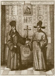 Matteo Ricci (1552-1610) e Paulus Li, da 